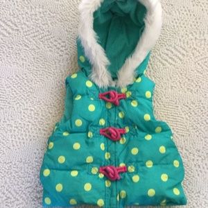 Toddler Girl Outerwear Vest